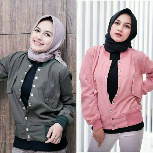 Vera Bomber / baby canvas / jaket / outer /