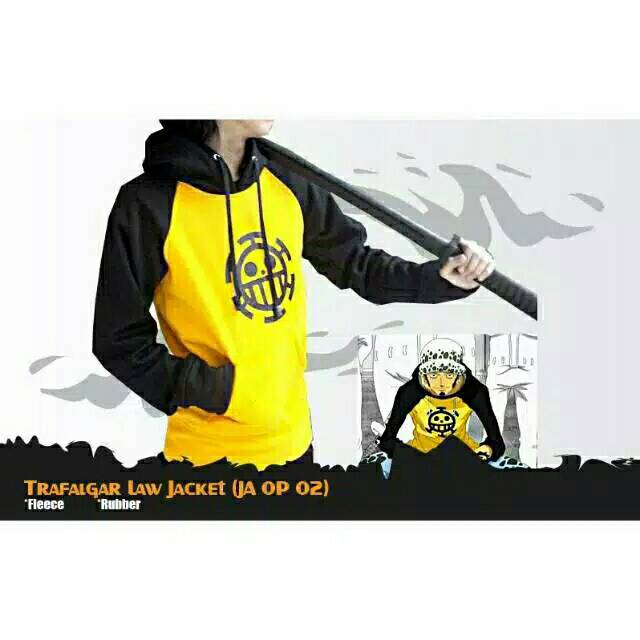 swaeter anime hoodie one piece trafalgar law