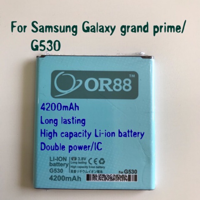 Baterai Batre Battery Double Power Samsung Galaxy Grand Prime / J2 Prime G530 OR88/ORIENS88