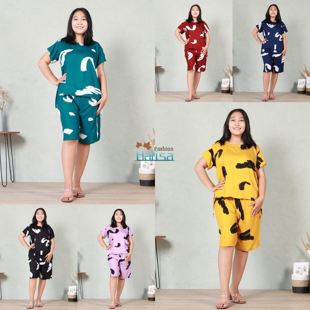 Piyama Pendek Sola Rayon Super 03