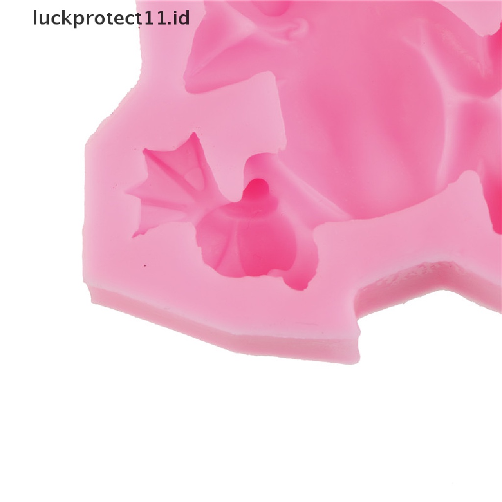 //HG&amp;ID// frog silicone fondant mold diy cake chocolate candy bakeware tools  .