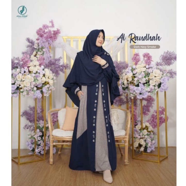 GAMIS  AL RAUDHAH • SET KHIMAR