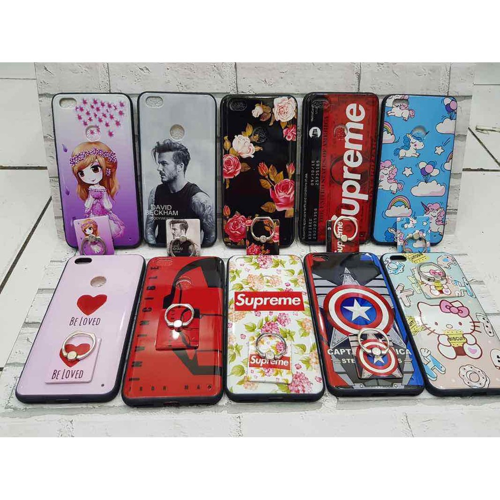 Hardcase Fuze case FREE ring standing Xiaomi Redmi S2, Redmi 6 Pro/ A2 Lite,Note 6 Pro