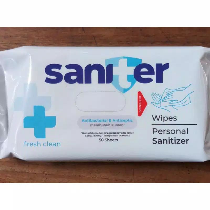 Saniter Wipes 50' antibacterial &amp; Antiseptic