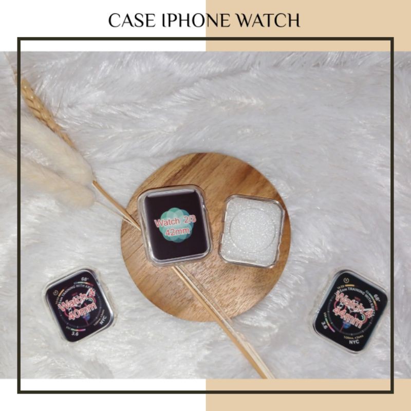 (IP02) CASE IWATCH/CASE IPHONE WATCH CASE JAM TANGAN IWATCH HARD CASE IWATCH