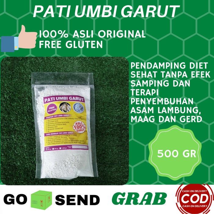 

TERBARU Tepung Pati Umbi Garut Lerut Jelarut Obat Herbal Asam Lambung Dan Maag