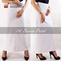 Zetha Rok A Denim Putih