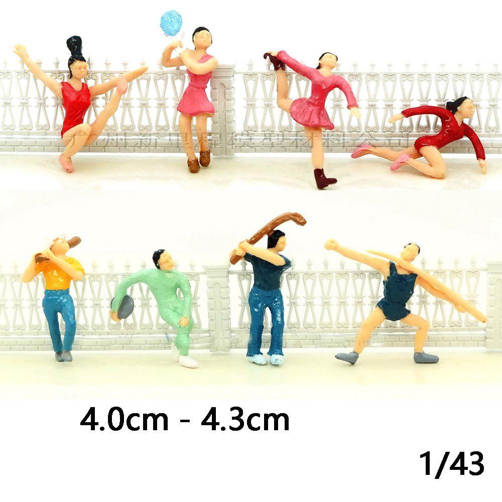 Action Figure Karakter Pose 1: 100 / 1: 75 / 1: 43 / 1: 50 Warna Campur Untuk Mainan Anak