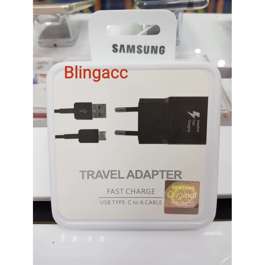 Charger Samsung S8/Note 8/ A3 A5 A720 Fast Charging USB Type C Original