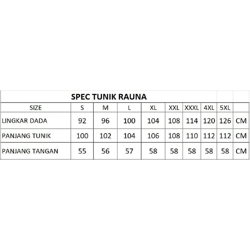 Tunik Rauna Terbaru / TC - 15, 16, 17, 18, 19, 20, 21 / Fashion Muslim