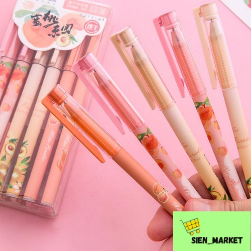 

Pen Motif Gel Pen Motif Peach Pen Peach 0.5 mm Pen Pink Peach