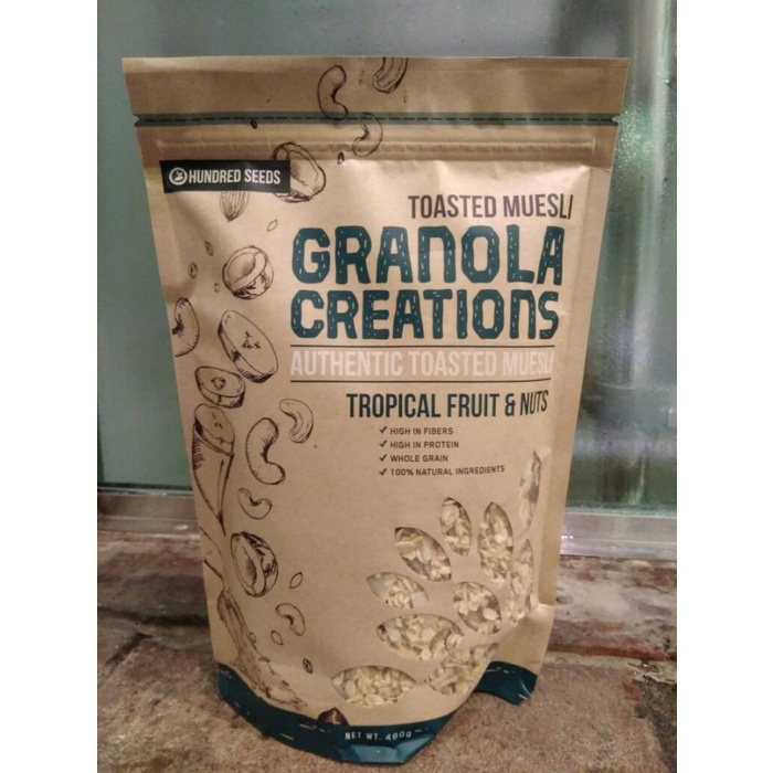 

GRANOLA CREATIONS TROPICAL FRUIT & NUTS