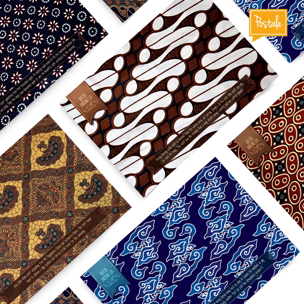 

Kartu Pos BATIK - Postale
