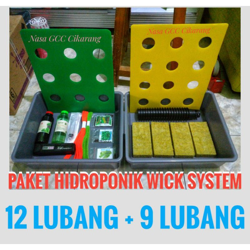 BAK HIDROPONIK PAKET LENGKAP HIDROPONIK WICK SYSTEM