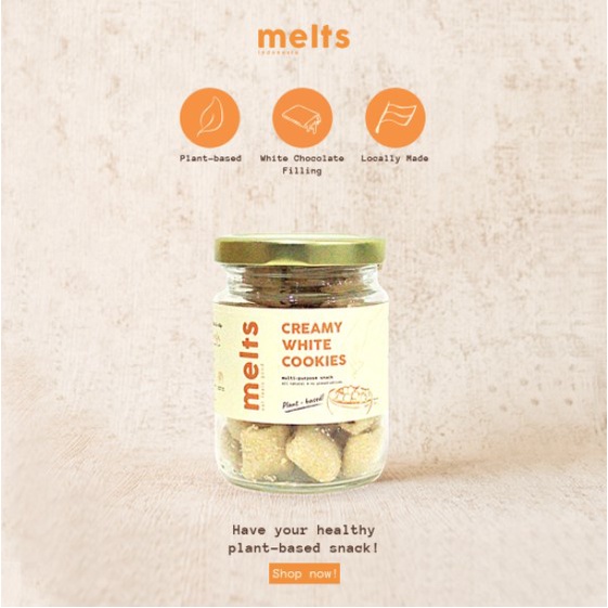 

MELTS Creamy White Cookies Jar