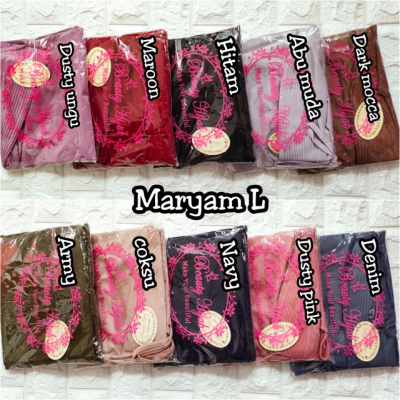 [Ori Beauty Hijab]••MERITA••hijab instan jersey••bergo instan