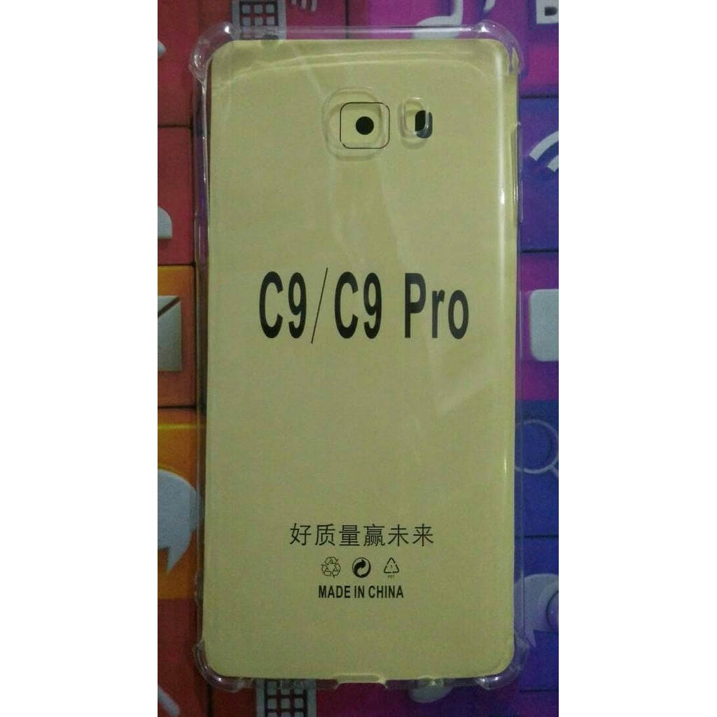 Soft Case Anticrack SAMSUNG C9 / C9 PRO / SOFTCASE ANTICRACK Casing Clear / JELLY / SILIKON