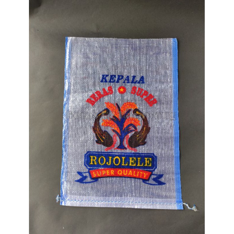 

paket 50 pcs karung beras rojolele 5kg