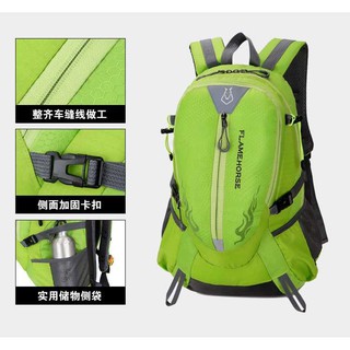 FLAMEHORSE Tas Gunung Outdoor Adventure Waterproof 40L Hitam | Shopee