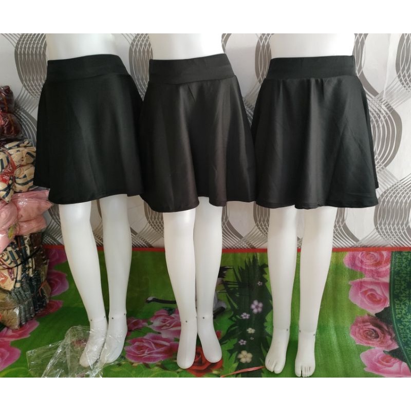 ROK MINI SCUBA / ROK PENDEK BAHAN SCUBA