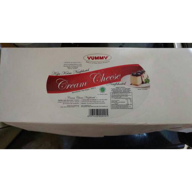 

Promo Cream Cheese Yummy Neufchatel 2Kg Uluyaala