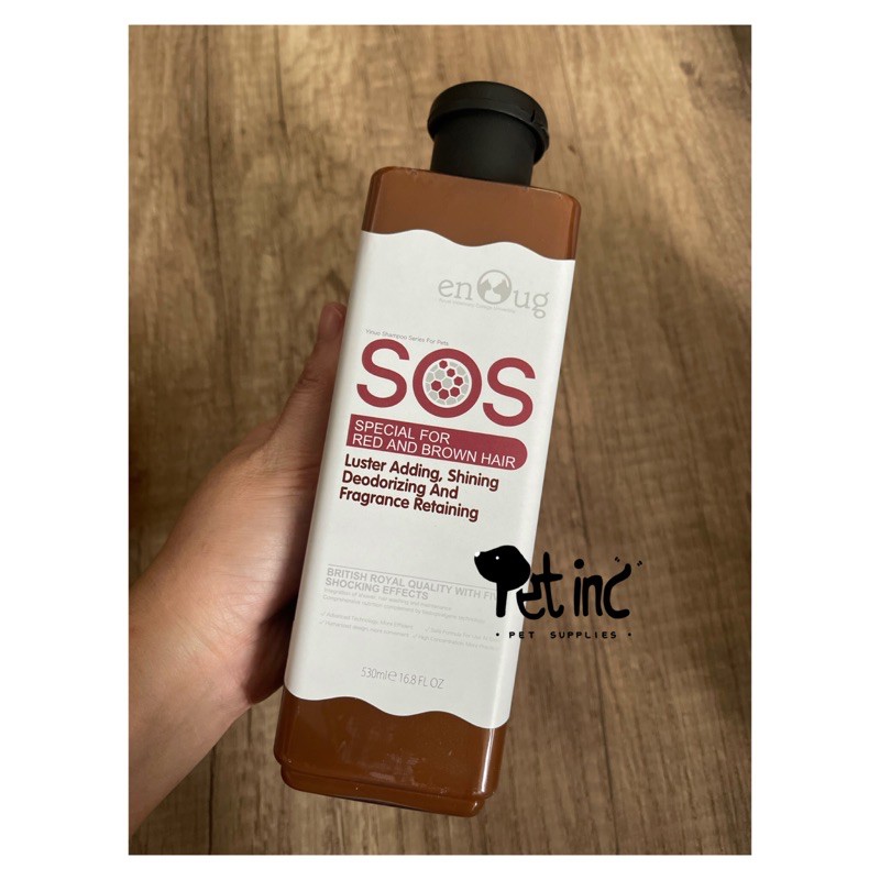 SOS special RED BROWN shampoo 530ml