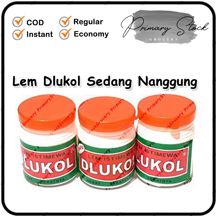 

Lem Colek DLUKOL SEDANG Lem Kertas Serbaguna Lem Murah DLUKOL Tanggung