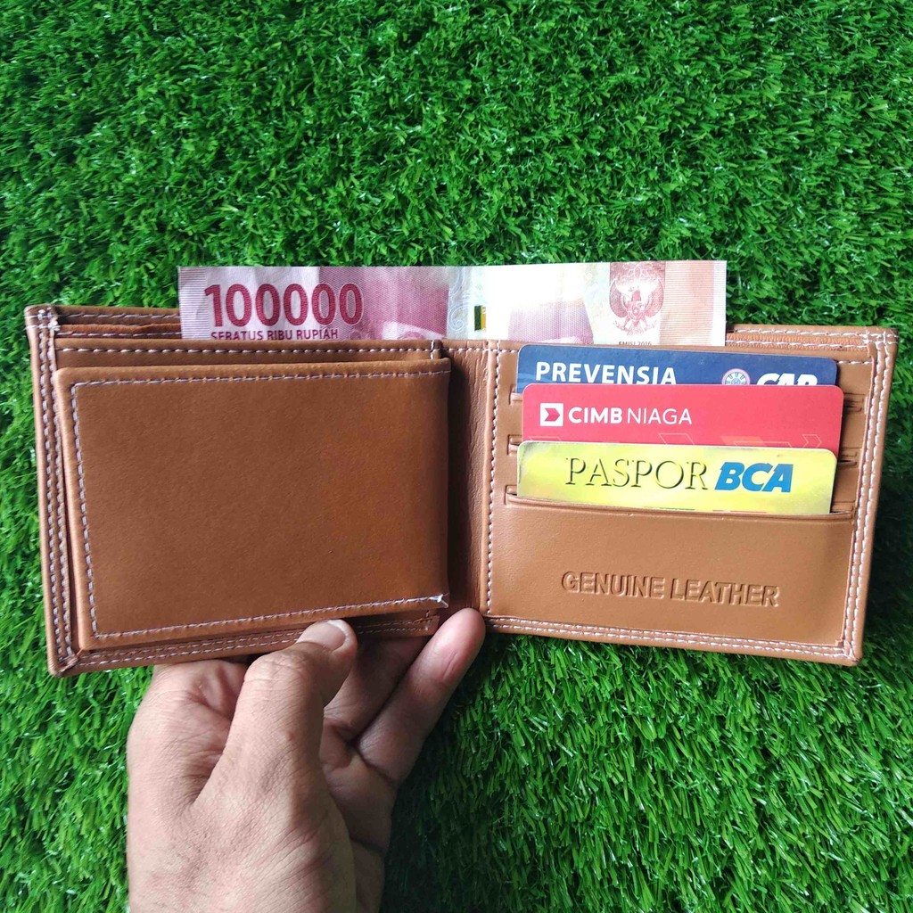 Dompet Pria Murah Bahan Kulit Sintetis