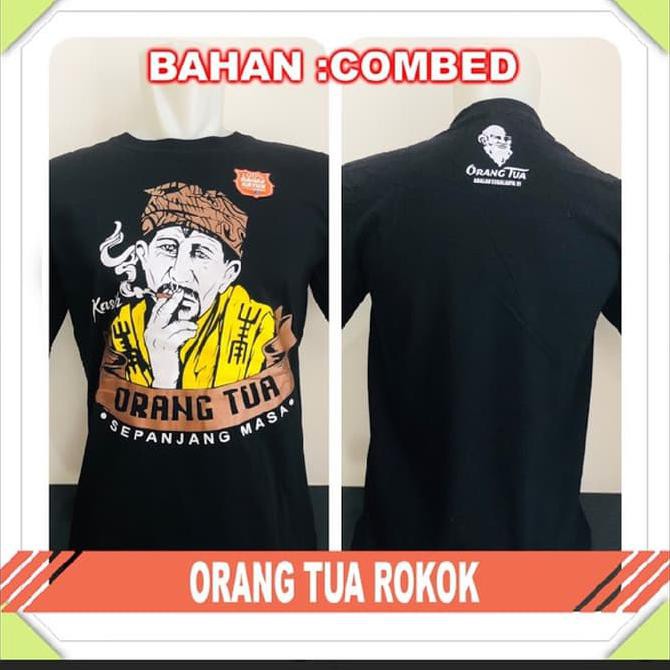 Super Kaos Distro Orang Tua Rokok Sale