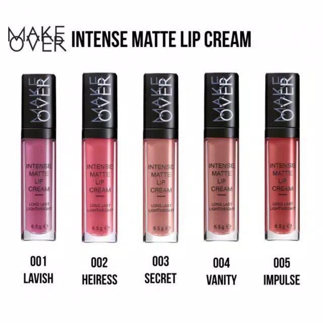 MAKEOVER INTENTS LIPCREAM MATTE