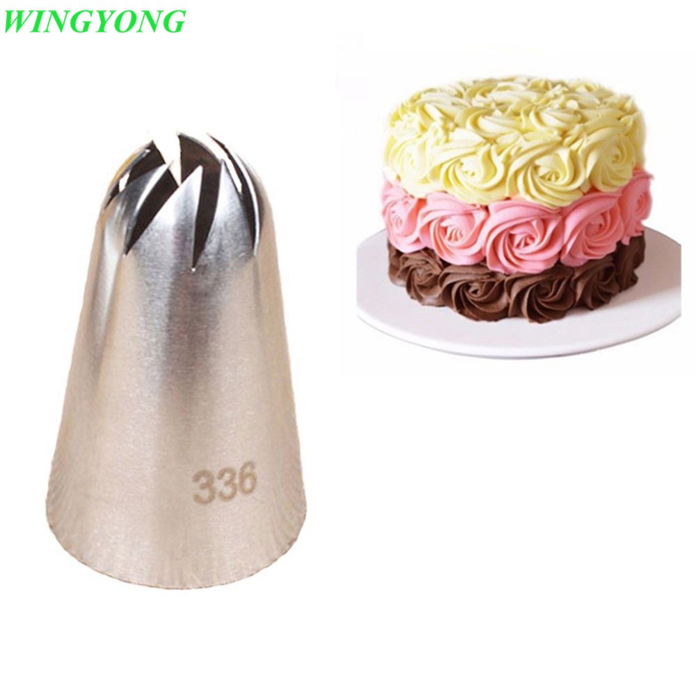 Spuit Piping dengan Bahan Stainless Steel dan Bentuk Bunga Spuit Piping dengan Bahan Stainless Steel dan Bentuk Bunga