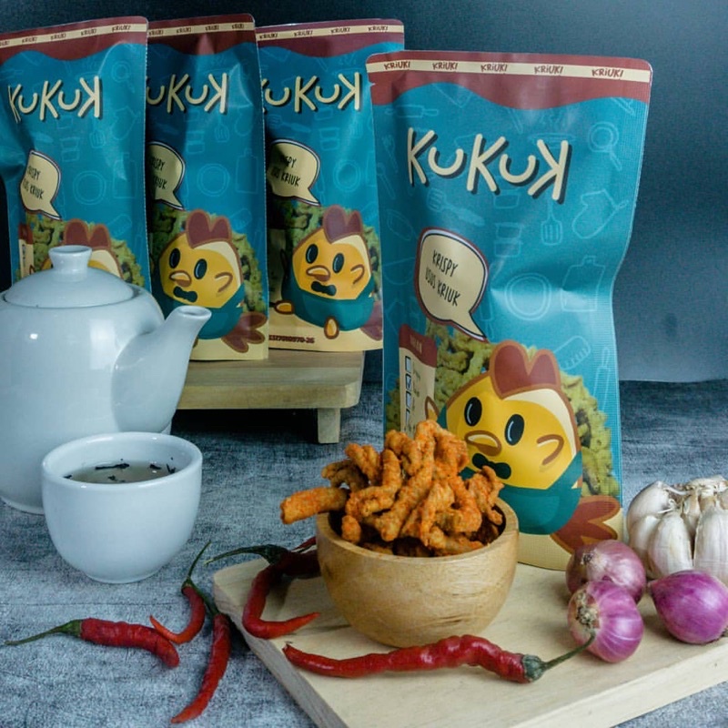 KERIPIK USUS CRISPY 100 GRAM BY KUKUK KRIPSUS CAMILAN SNACK MAKANAN RINGAN