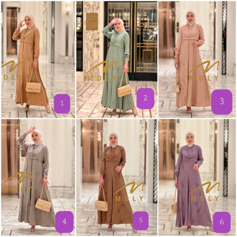 Delila Dress by MDLY gamis