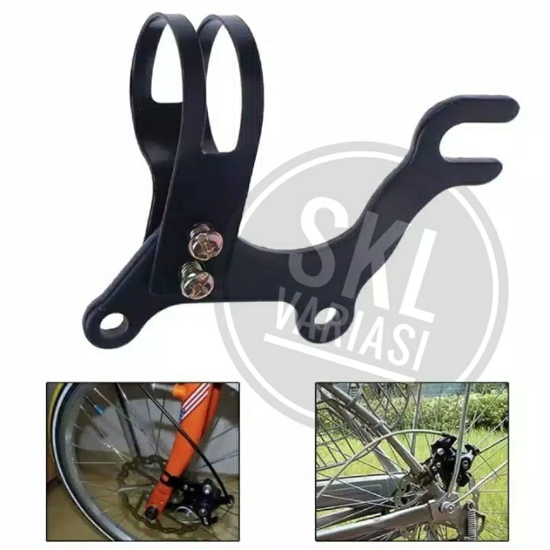 Bracket Breket Pangkon Adaptor Penyangga Cakram Dudukan Cakram Minion MTB BMX Sepeda lipat