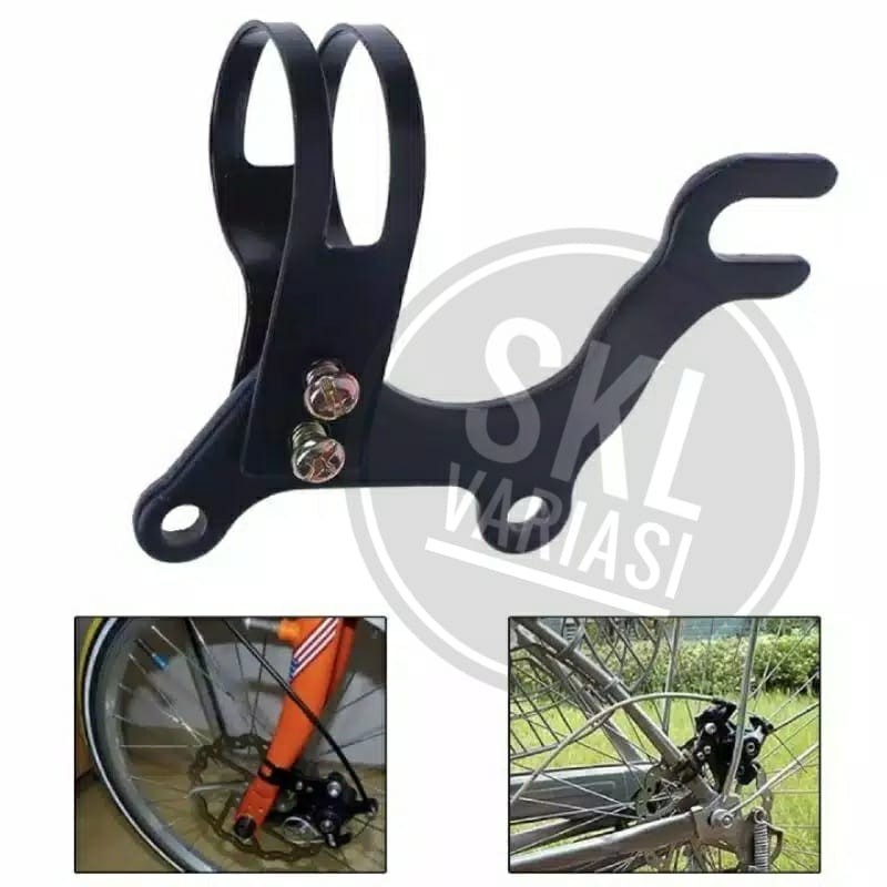 Bracket Breket Pangkon Adaptor Penyangga Cakram Dudukan Cakram Minion MTB BMX Sepeda lipat