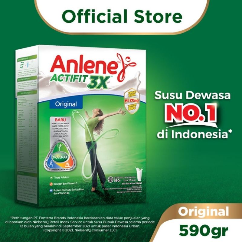 

ANLENE ACTIFIT 3X ORIGINAL 590gr