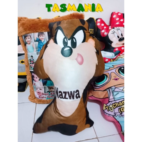 BONEKA KARAKTER TAZMANIA BANTAL TAZMANIA MAINAN TAZMANIA