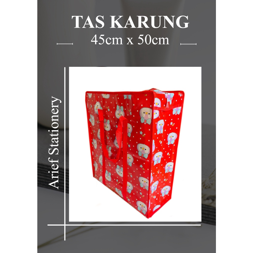 Tas Karung Tas Laundry Tas Tengtengan Kepasar ukuran 45cm x 50cm