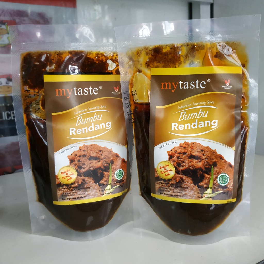 

MY TASTE SAUS KEMASAN 100GRAM - DISASS JOGJA