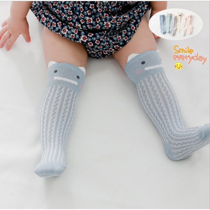 Kaos kaki panjang bayi dan anak import breathable motif cute