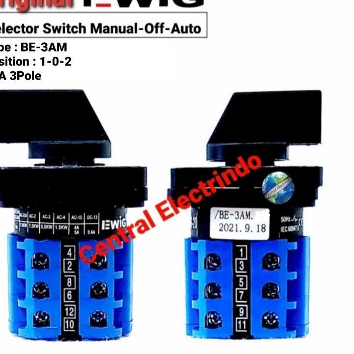 Harga Selector Switch Manual 3 Posisi 1 Pole Terbaru November 2023