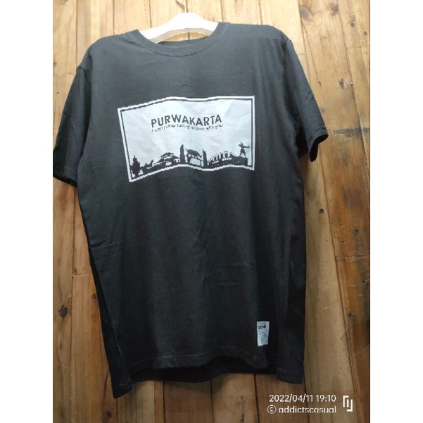 Kaos Purwakarta Casual Football T Shirt Shiluet Purwakarta Hooligans