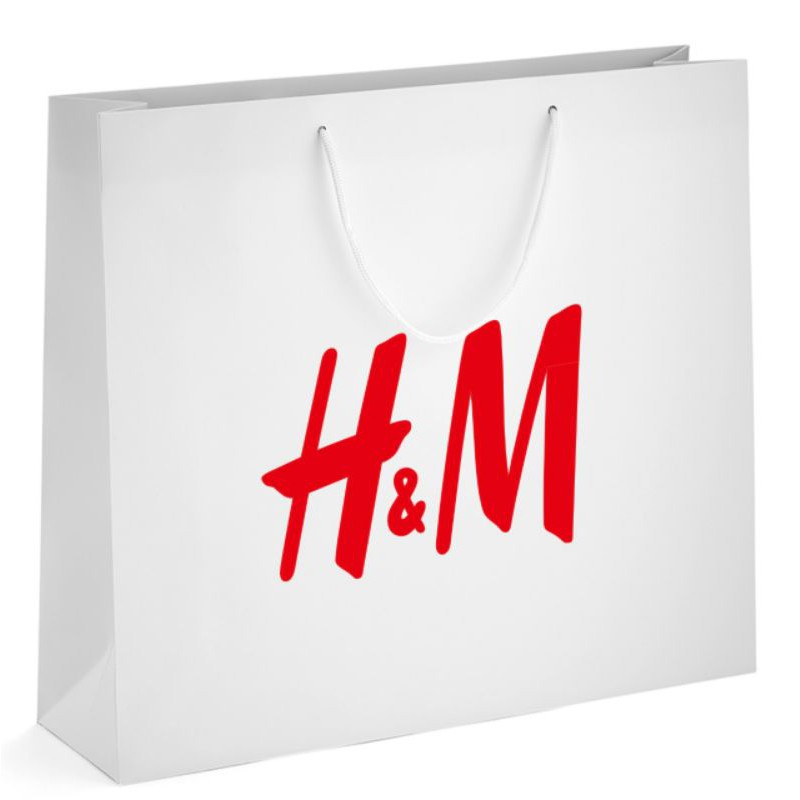 

Paperbag putih / goodiebag / tas kertas free sablon