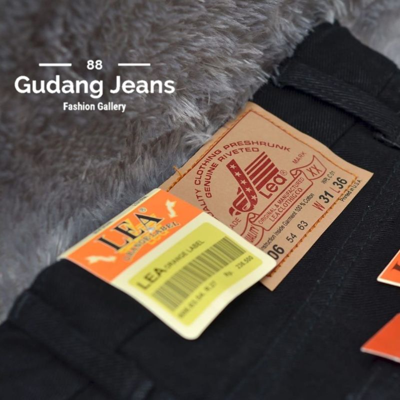 CELANA JEANS PRIA LEA 606 ORIGINAL REGULER SIZE 28 -38