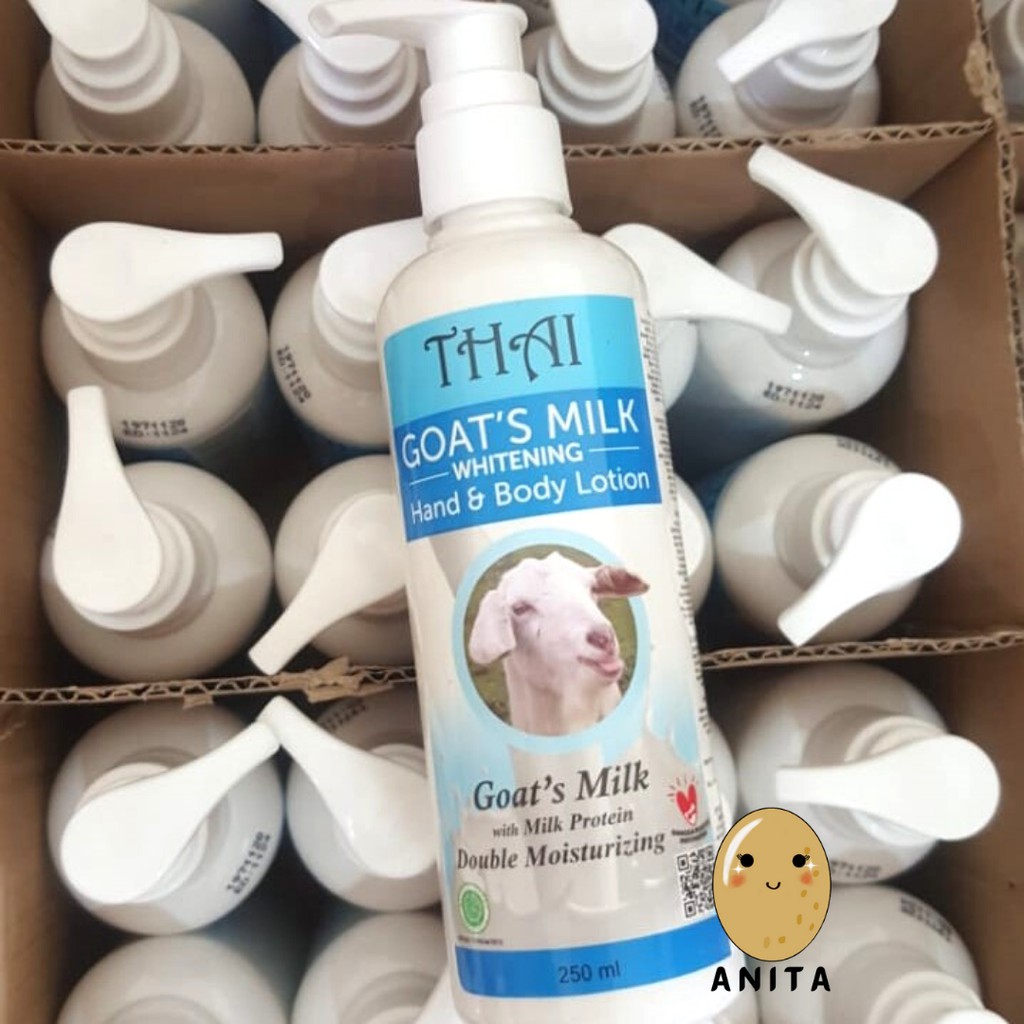 Jual [HALAL] THAI GOATS MILK HAND BODY LOTION 250ML, HANDBODY THAI GOAT