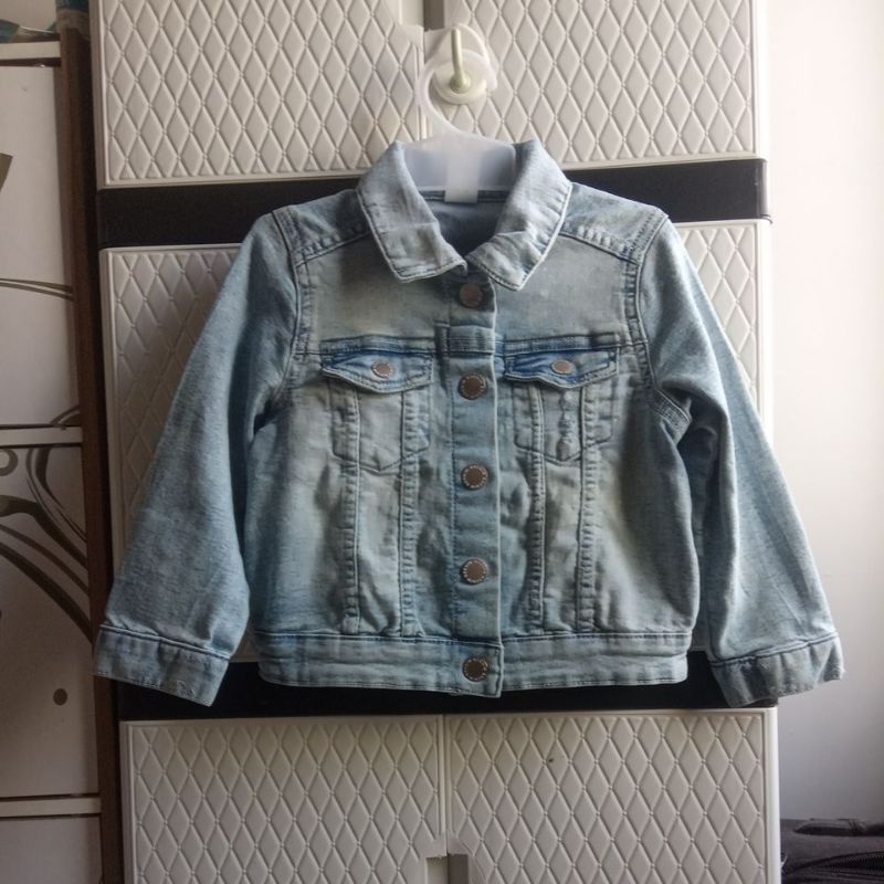Preloved Jacket Jeans H&M size 2-3 years