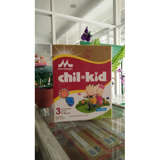 Morinaga Chil Kid 3 1600 gr Rasa Vanilla