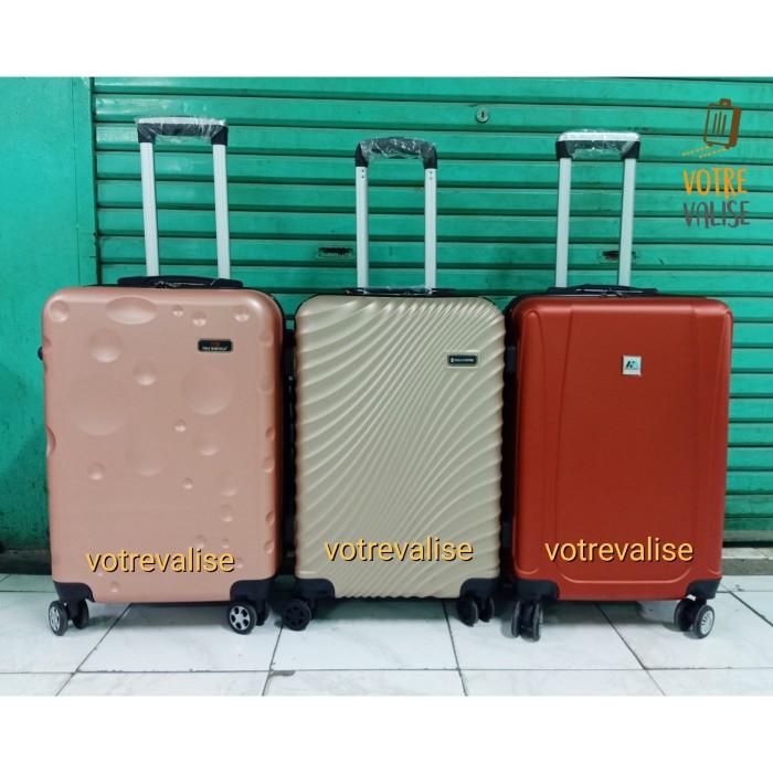 Koper Fiber Swiss 22 Inch Tas Travel Bag Expander