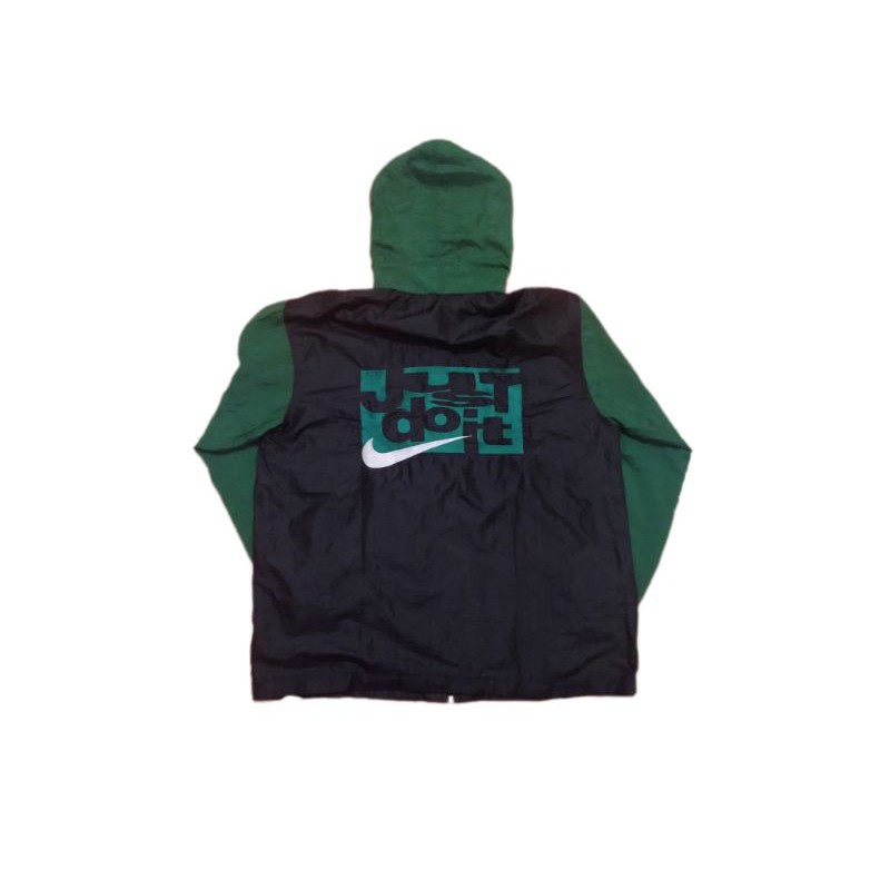 jaket nike vintage / nike big logo / Vintage NIke Just Do It Windbreaker Jacket
