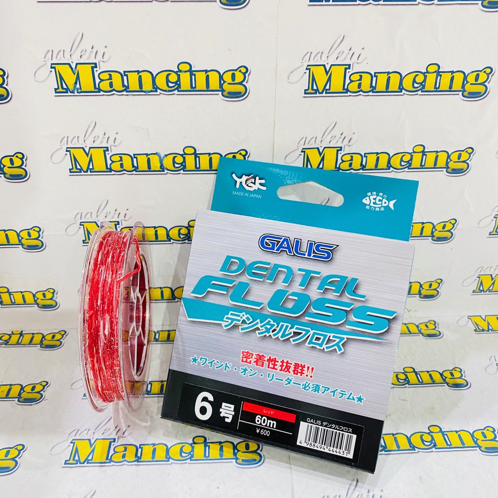 SENAR PANCING KEVLAR YGK DENTAL FLOSSM SIZE #6